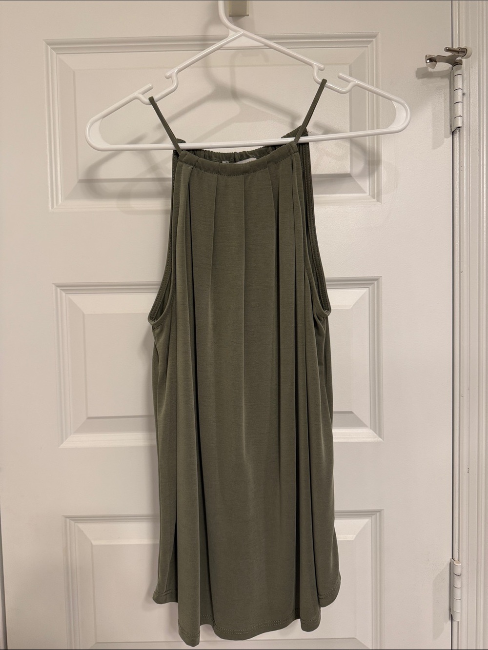Pink Envelope Olive Tank